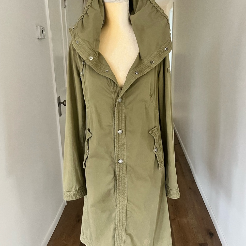 Diesel Khaki Women's Trench Coat